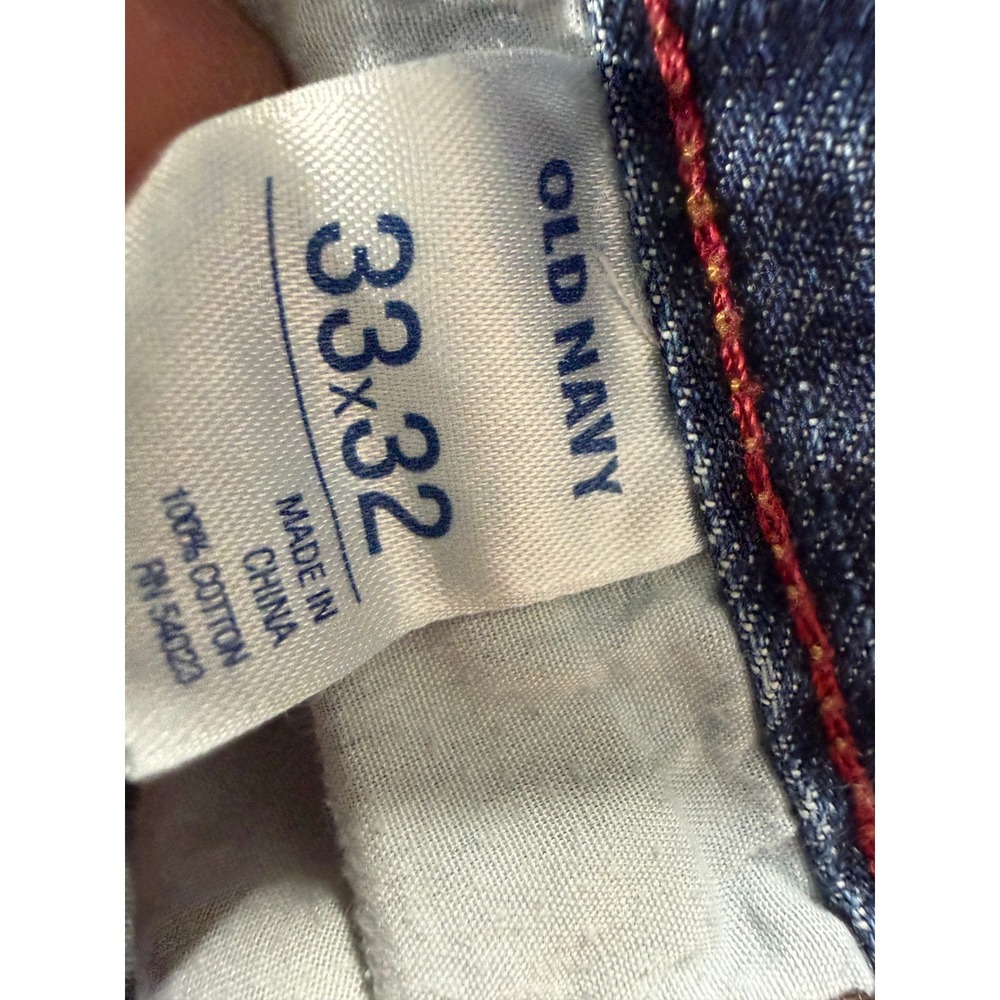 Old Navy Bootcut Jeans Womens 33x32 Medium Wash Denim 100% Cotton Blue - Picture 8 of 14